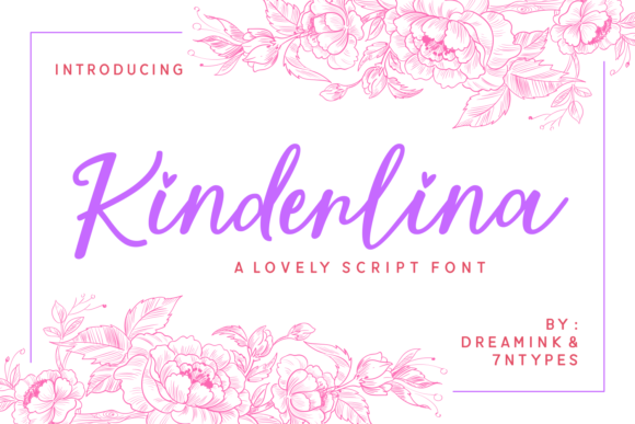 Kinderlina Font Poster 1