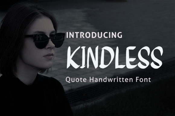 Kindless Font Poster 1