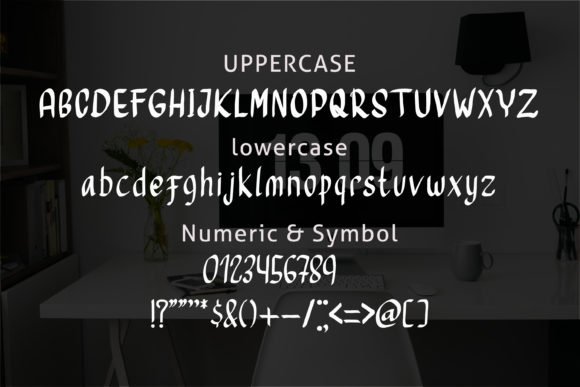 Kindless Font Poster 5