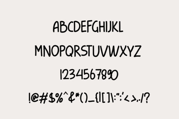 Kindly Late Font Poster 6