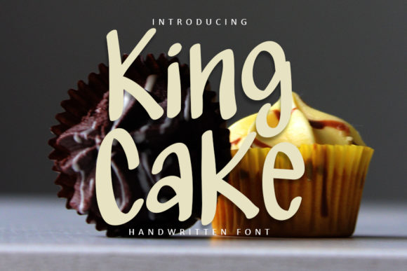 King Cake Font Poster 1