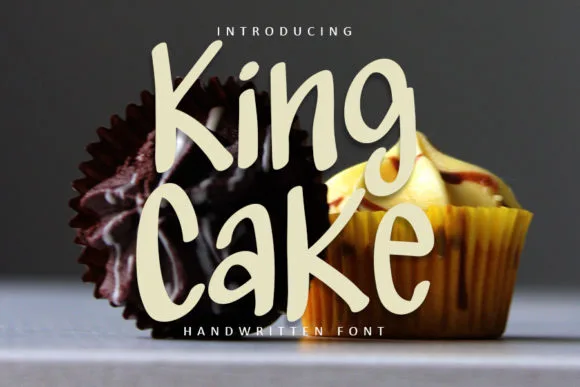 King Cake Font King Cake Font Poster 1