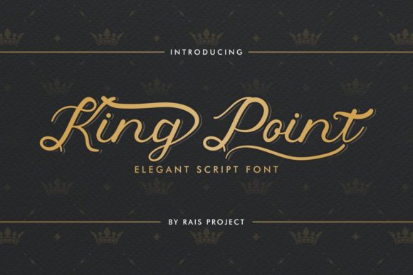 King Point Font Poster 1