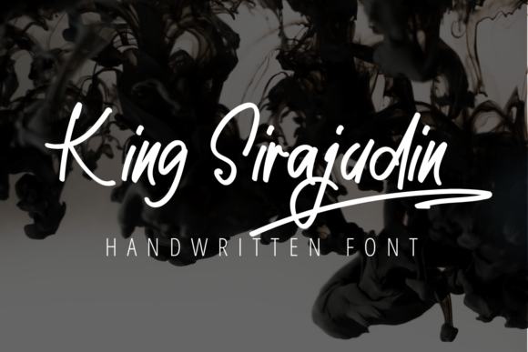 King Sirajudin Font Poster 1