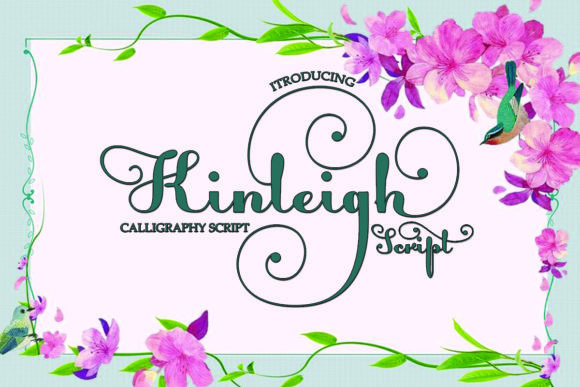 Kinleigh Font Poster 1