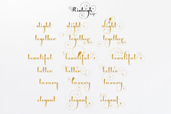 Kinleigh Font Poster 3