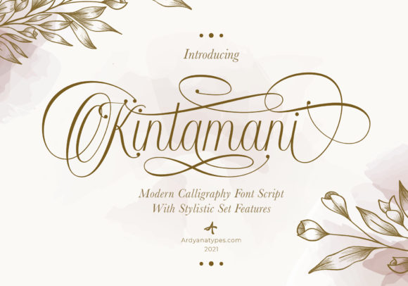 Kintamani Font Poster 1