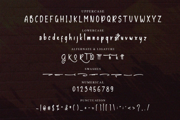 Kiotto Font Poster 7