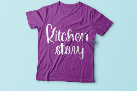 Kitchen Story Font Poster 5