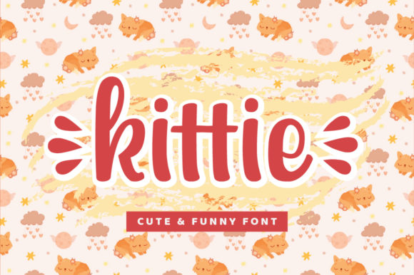 Kittie Font Poster 1