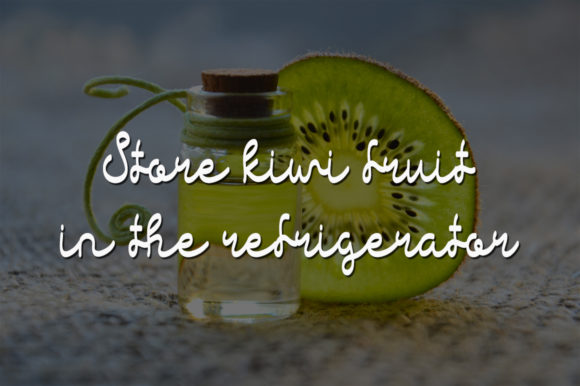 Kiwi Juice Font Poster 2