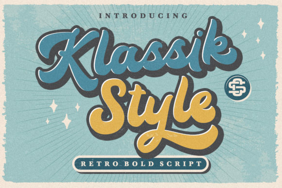 Klassik Style Font Poster 1