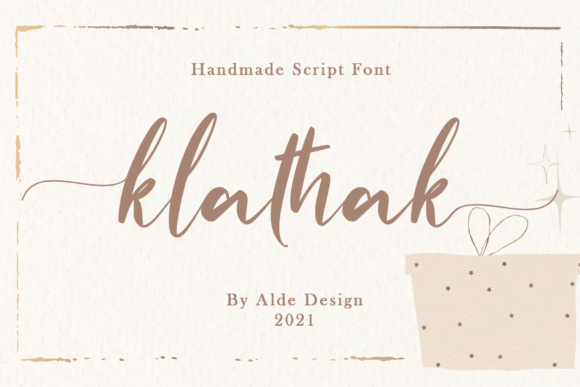 Klathak Font