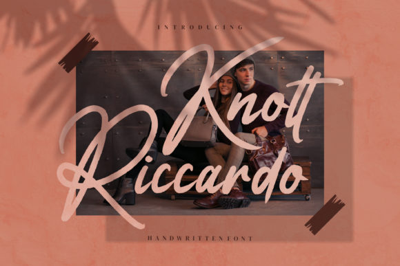 Knott Riccardo Font Poster 1
