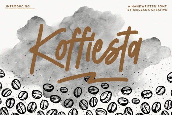 Koffiesta Font Poster 1