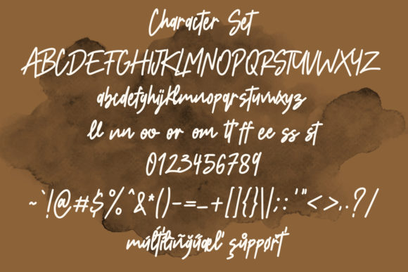 Koffiesta Font Poster 6