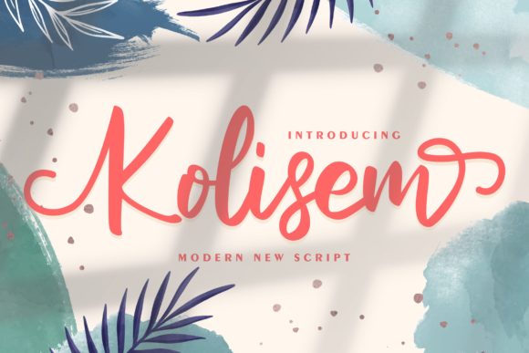 Kolisem Font Poster 1