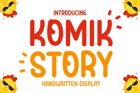 Komik Story Font