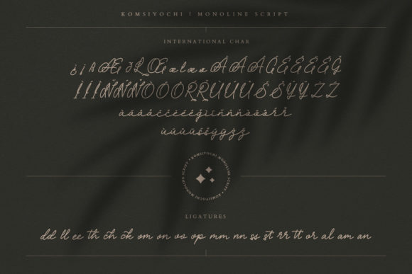 Komsiyochi Script Font Poster 9