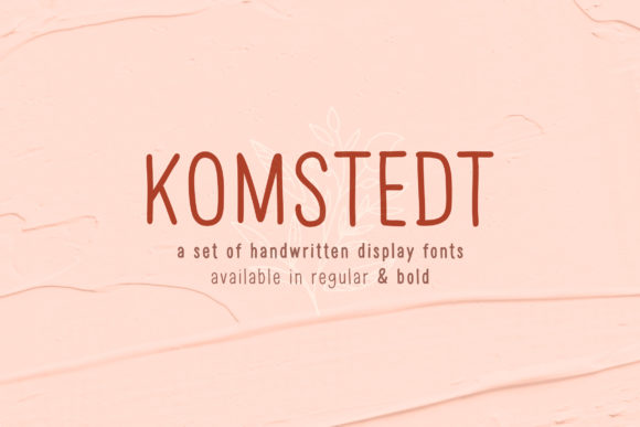 Komstedt Font Poster 1