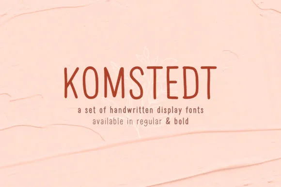 Komstedt Font Komstedt Font Poster 1