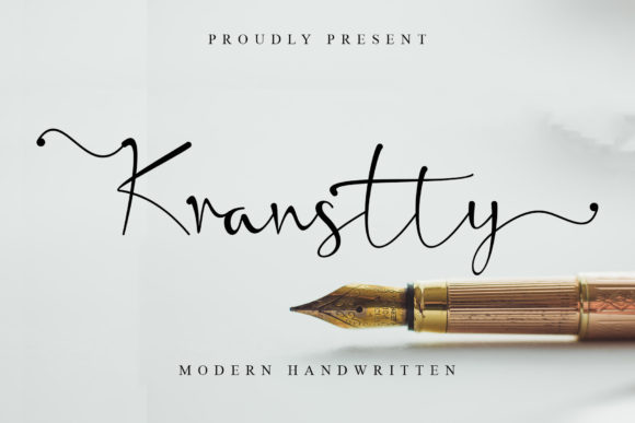 Kranstty Font Poster 1