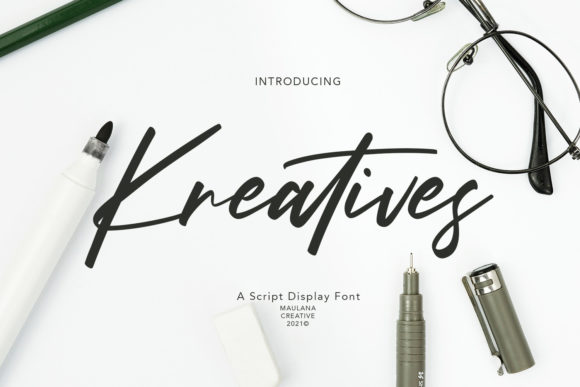 Kreatives Script Font