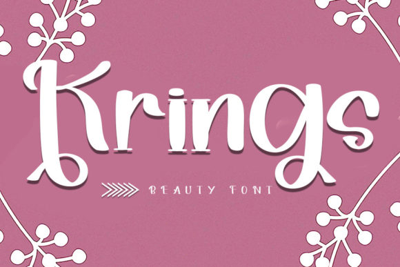 Krings Font Poster 1