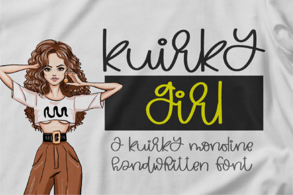 Kuirky Girl Font Poster 1