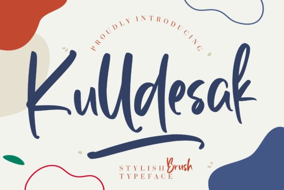 Kulldesak Font Poster 1