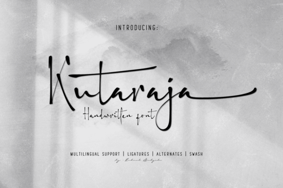 Kutaraja Font Kutaraja Font Poster 1