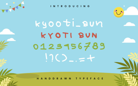 Kyooti-Bun Font Poster 1