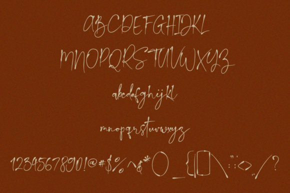 La Calston Font Poster 6