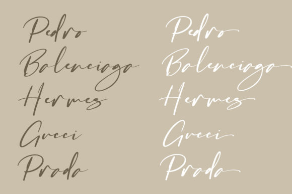 La Fausto Font Poster 7