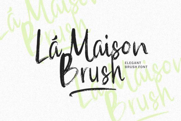 La Maison Font Poster 1