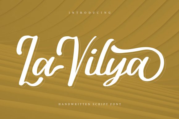 La Vilya Font Poster 1