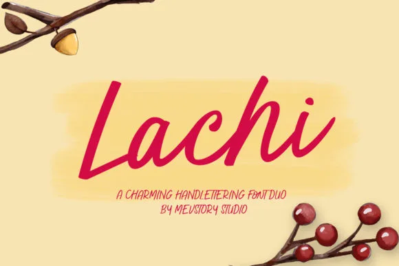 Lachi Font Lachi Font Poster 1