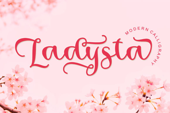 Ladysta Font Poster 1