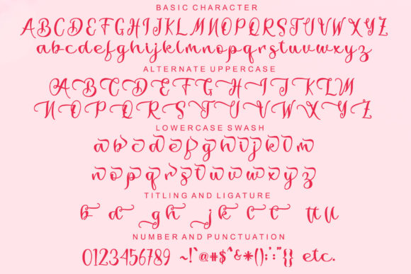 Ladysta Font Poster 7