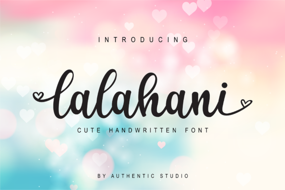 Lalahani Font Poster 1