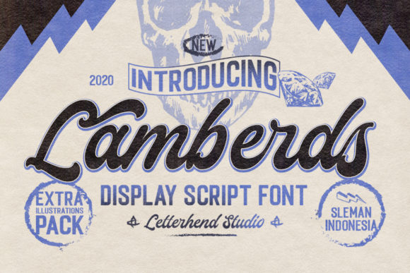 Lamberds Font Poster 1