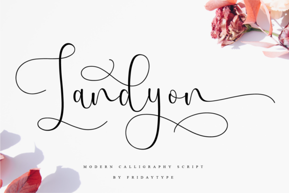 Landyon Font Poster 1
