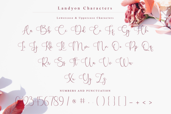 Landyon Font Poster 12