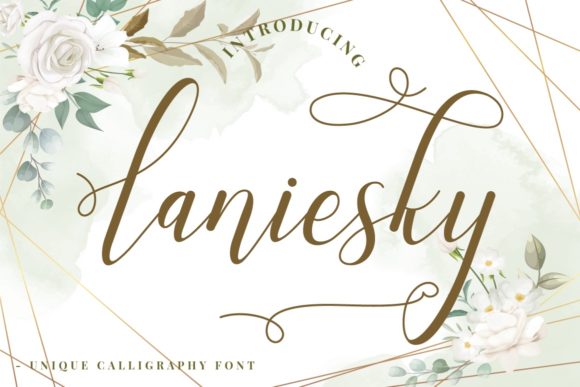 Laniesky Font Poster 1