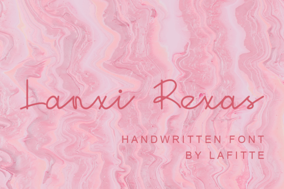 Lanxi Rexas Font Poster 1