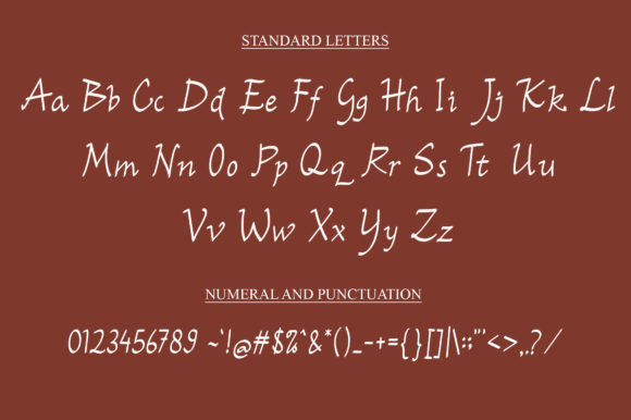 Larisa Font Poster 5