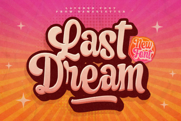 Last Dream Font Poster 1