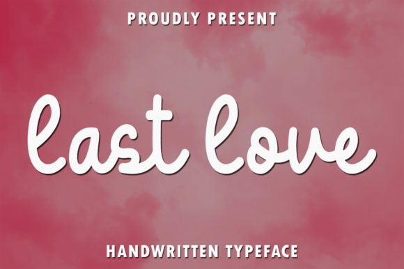 Last Love Font Poster 1