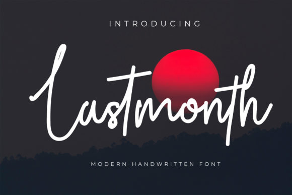 Lastmonth Font