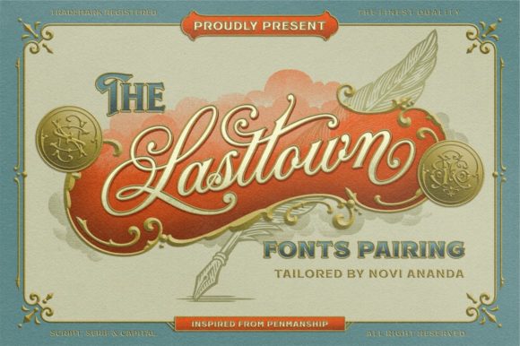 Lasttown Font Poster 1